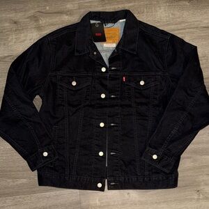 Levi's premium relaxed fit trucker jacket